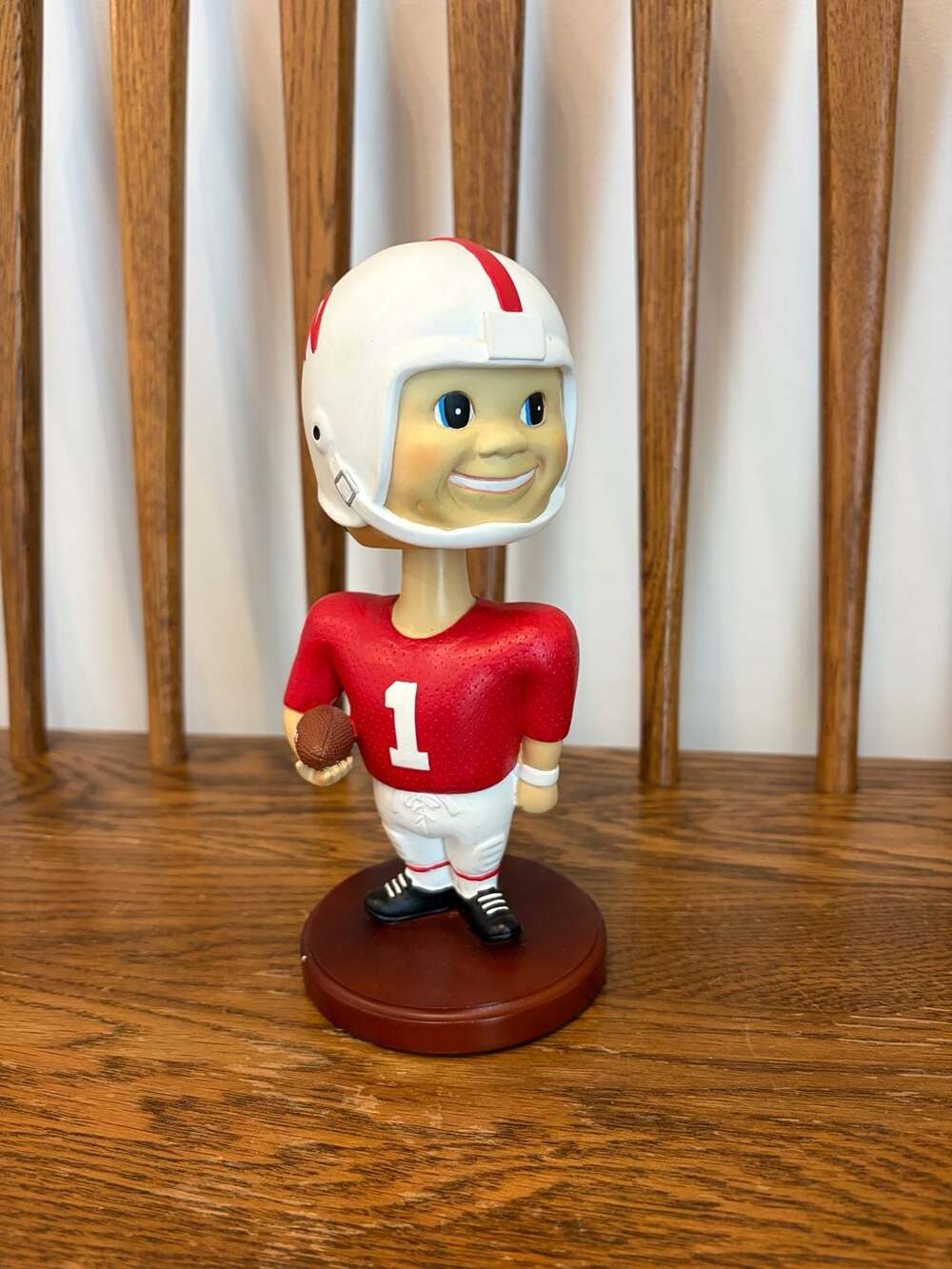 Collegiate Collectables University of Nebraska Football Bobblehead